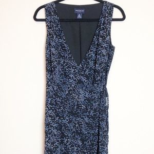 Ann Taylor 100% Silk Wrap Dress Size 6 Petite